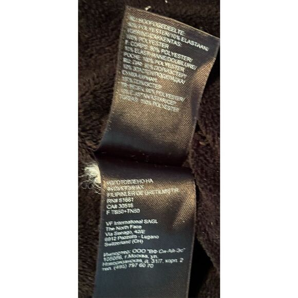 The North Face Black Zip up Jacket - Picture 6 of 7